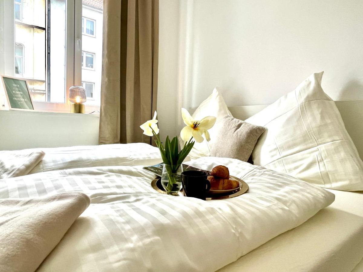 Design Apartment - Parking - Kingsize-Bett - 2X Bad - Zentrum Hannover Eksteriør billede
